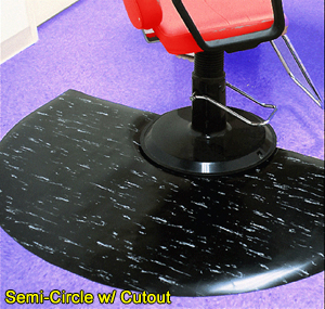 Marbelized Salon Mats